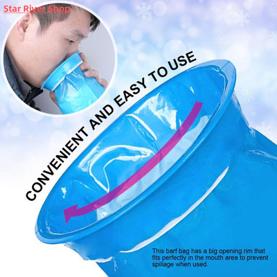 10Pcs 1000ML Disposable Travel Car Airplane Motion Sickness