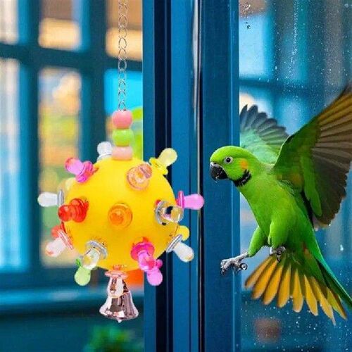 Bird Toys For Conures Colorful Parakeet Chewing Toy Relief