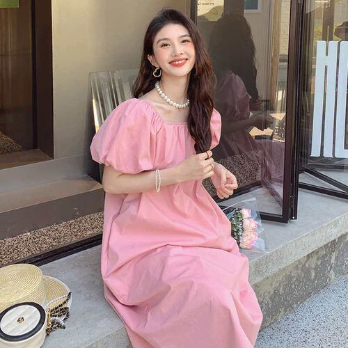 Large Size Summer Dress New Fashionable Outgoing Summer Larg