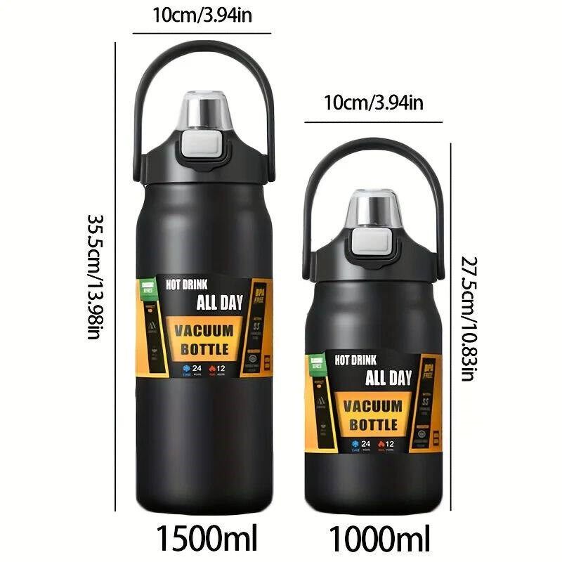 Stainless Steel Thermo Bottle 2.5L Large Capacity Thermo Wat