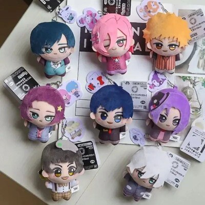 12cm Blue Lock Plush Toy Keychain Yoichi Isagi Nagi Seishiro