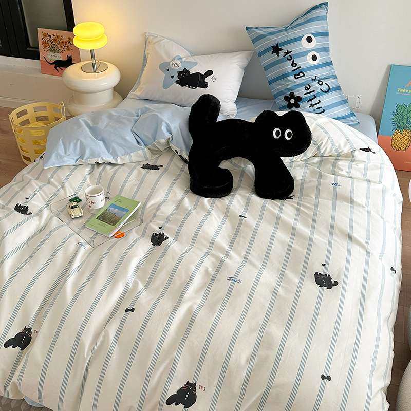 全棉小清新床上四件套纯棉床单被套三件套床笠款床品4,3C数码配件,其它配件,淘宝优惠券,粉丝福利购,淘宝优惠卷