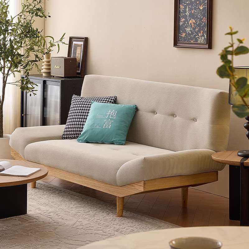 小户型客厅实木云朵布艺沙发床二合一单双三人折叠沙发床一体两用,3C数码配件,其它配件,淘宝优惠券,粉丝福利购,淘宝优惠卷