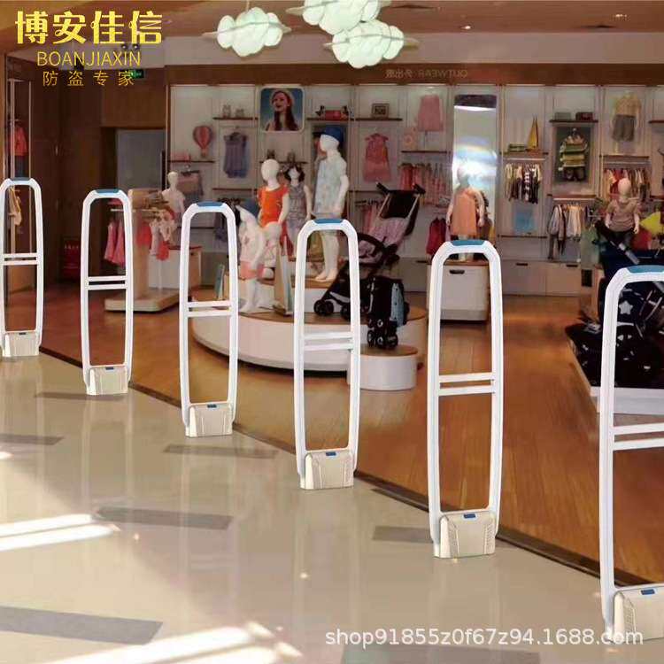 厂家 超市声磁防盗门服装店防盗报警器卖场58K超宽eas门禁系统