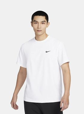 Nike耐克男短袖速干跑步上衣夏季训练透气半袖运动T恤DV9840-100