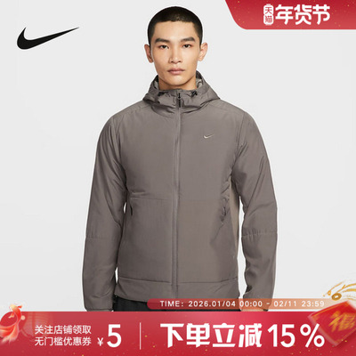 NIKE耐克棉服男子冬新款连帽保暖休闲运动棉衣夹克外套FB7545-289