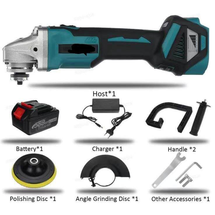 蜡抛变速角磨多用锂电打抛裸机途光光机