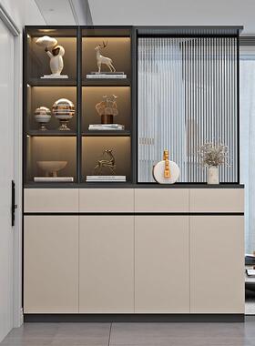 玄关柜入户正对门厅隔断客柜子屏风柜架置物2新02545款实木进门鞋