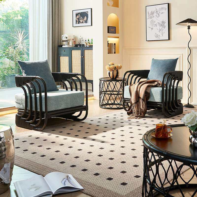 印尼植物藤藤艺编织藤椅三件套复古民宿卧室单人沙发椅茶几组合,3C数码配件,其它配件,淘宝优惠券,粉丝福利购,淘宝优惠卷