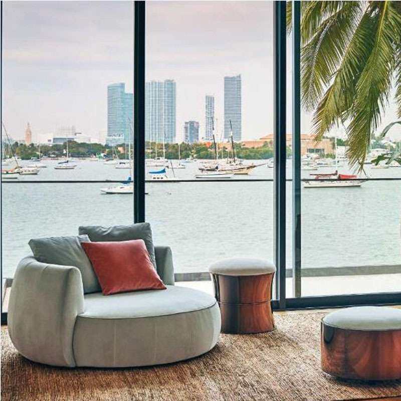 意式轻奢小户型客厅阳台休闲沙发椅现代简约圆形可旋转单人接待椅,3C数码配件,其它配件,淘宝优惠券,粉丝福利购,淘宝优惠卷