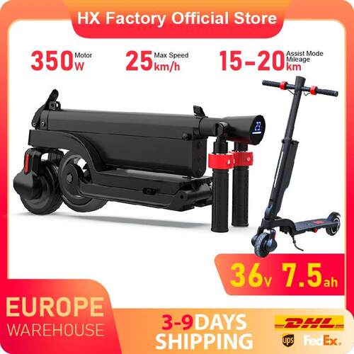 HX Foldable Electric scooter 7.5A 350W 25KM/H electric scoot