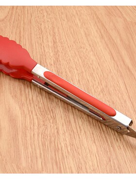 Kitchen Food Tong Silicone Cooking Clip Clamp BBQ Grill Tool