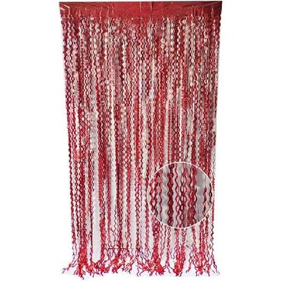 Door Fringe Backdrop Glimmering Tinsel Fringe Curtain