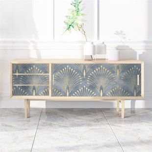 Modern Nordic Style Purple Geometric Self Adhesive Wallpaper