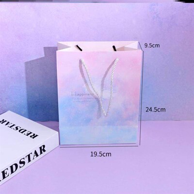 Christmas Gift Packing Bags birthday Black Gift box Decor