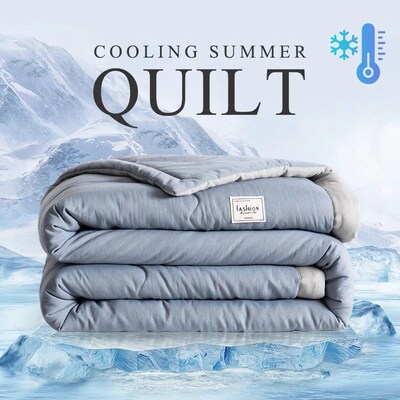 2024 new Japanese polyester cotton quilted summer quilt skin