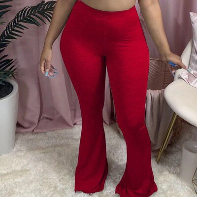 Highwaisted Flared Leggings Womens Leisure Sweatabsorbing Yo