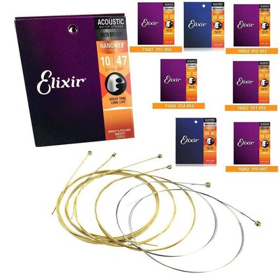11002 11052 16027 Anti-Rust Acoustic Guitar Strings Electric