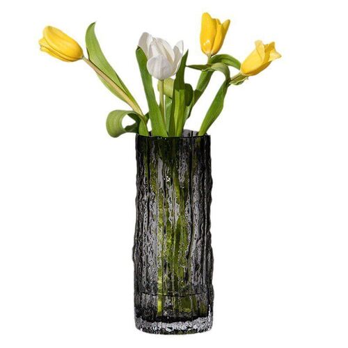 Simple Transparent Glass Vase Desktop Flower-arranging