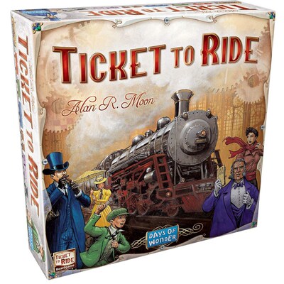 Ticket to Ride train board games Strategy Cross-Country toys