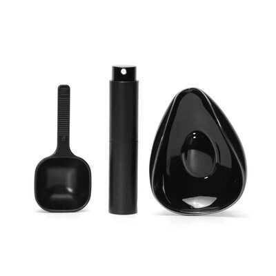 Leeseph Coffee Bean Dosing Cup and Spoon Set, Ceramic Dosing