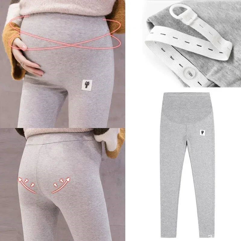 Maternity Leggings Adjustable Waist Pregnant Women Pregnancy图片