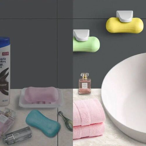 New Magnetic Soap Dish Container Dispenser Wall Attachment A