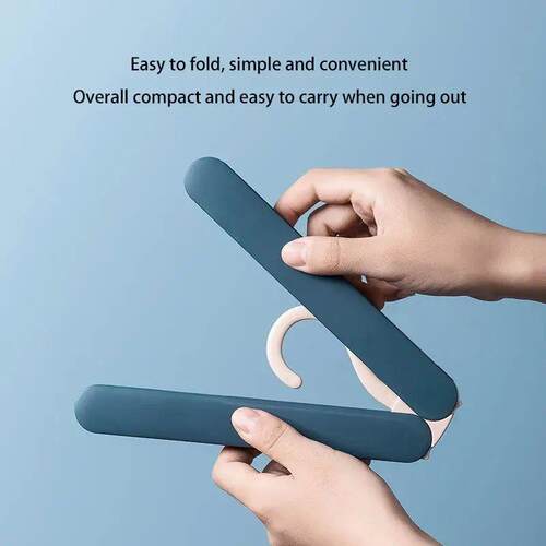 Portable Mini Folding Clothes Rack Travel Telescopic Hanging