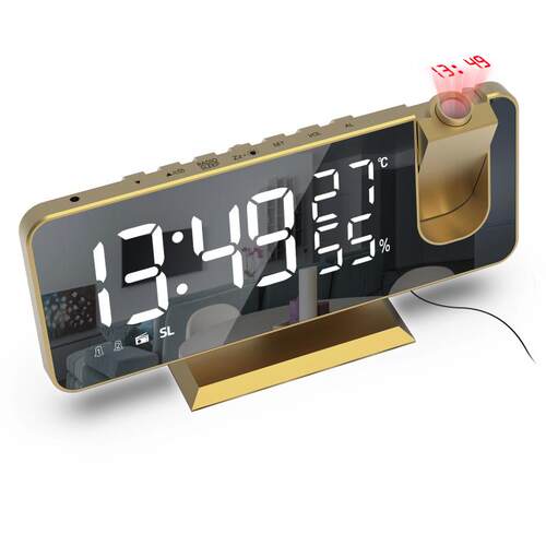 LED Digital Alarm Clock Watch Table Electronic Desktop Clock