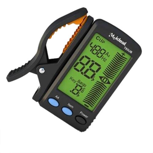 stringed instrument Tuner Clip on Digital LCD Electric