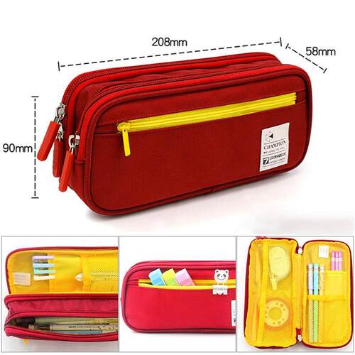 Creative Pencil Case Cute Boy Girl Simple Pencil Cases Stora