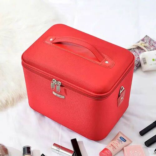 Women Vintage map Cosmetic case,Nails Makeup Toolbox,Fashion