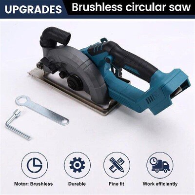 Brushless Circular Saw Electric Saw 0-45 Adjustable Wood
