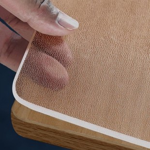 Waterproof PVC Table cloth Transparent Cover Mat Kitchen