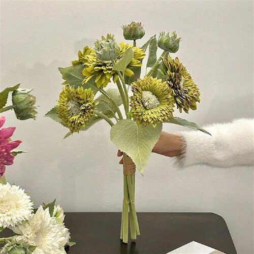 Wedding Sunflower Decoration Fake Sunflower Table