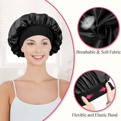 Silk Hat Satin Hat Bonnets for Women Hair Bonnet for Sleepin