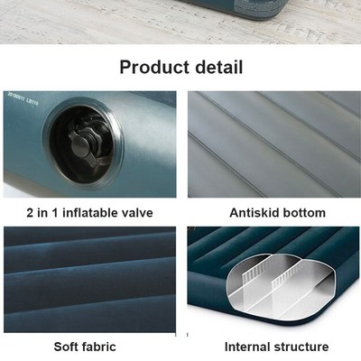 New Travel Camping Air Mattress Airbed Inflatable充气床垫