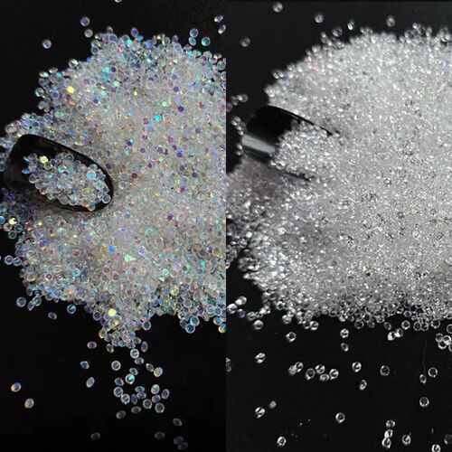 1440PCS Pixie Crystal&AB Rhinestones Glitter Manicure Glass