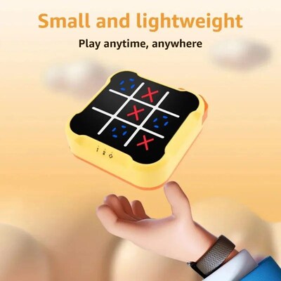Multifunctional Electronic Tic-Tac-Toe Board Board Games Mon