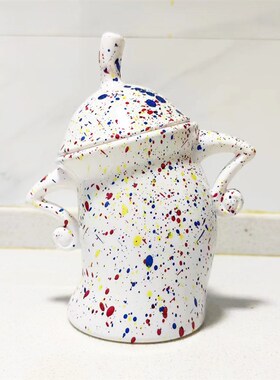 Canister with Attitude 跨境新品塑料有态度彩色罐子装饰俏皮杯