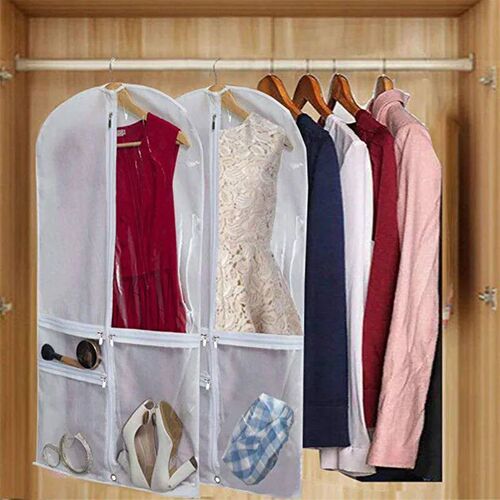 Dance Garment Bags For Dancers With 3 Clear Zipper Pockets T