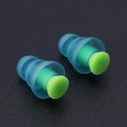 1 Pair Silicone Earplugs Noise Cancelling Reusable Ear Plugs