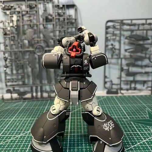 Rick Dom HG GTO 007 1/144 Dom YMS-08B Experimental Machine A