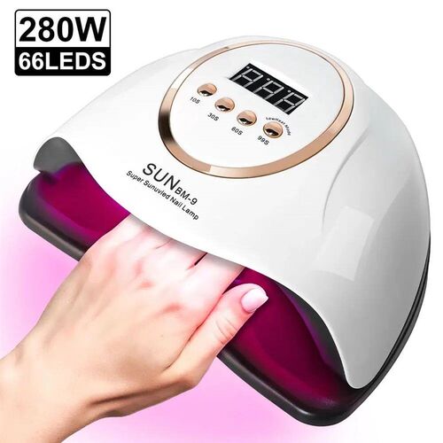 66LEDs Powerful UV LED Nail Drying Lamp For Drying Nail Gel