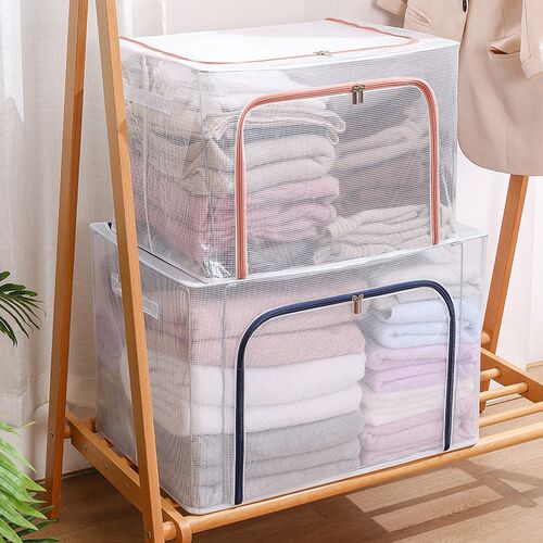 newplastic storage box household clothes box extra large be