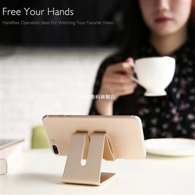 Universal Aluminium Alloy Smart Phone Stand Desk Holder Char