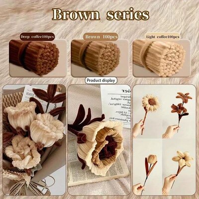 Chenille Stems 30cm Pipe Cleaners Craft Supplies DIY Art Han