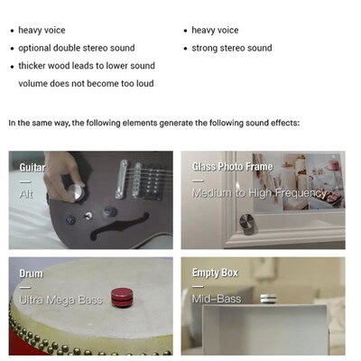 Hot Bone Conduction Bluetooth Speaker Vibration Stereo Audio