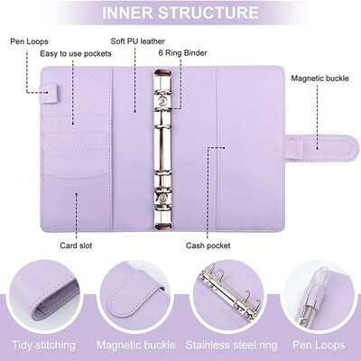 2024 Budget Binder Notebook Planner Cash Envelope Savings Mo