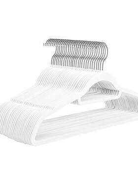 Velvet Clothes hangers for Coats Pants Dress Home Closet衣架